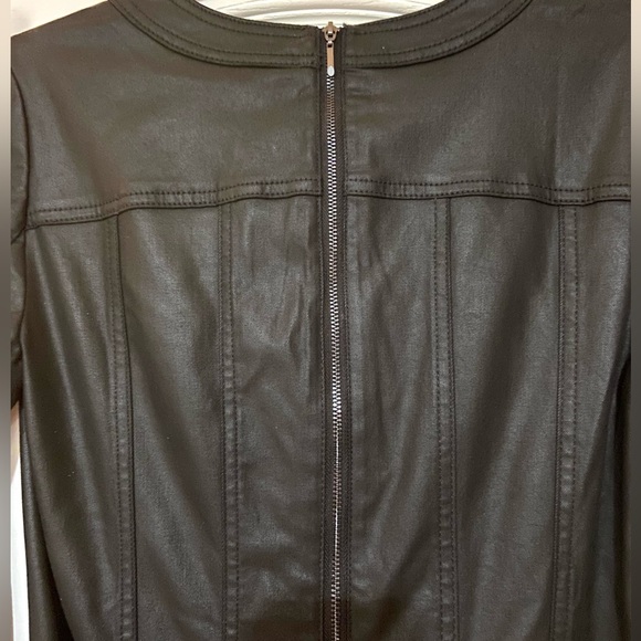 White House Black Market Coated Denim Dress - Picture 8 of 10